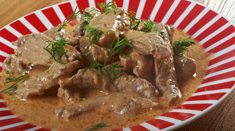 Hovězí Stroganov