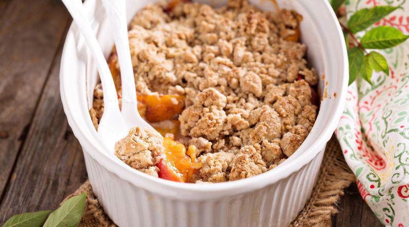 Meruňkový crumble