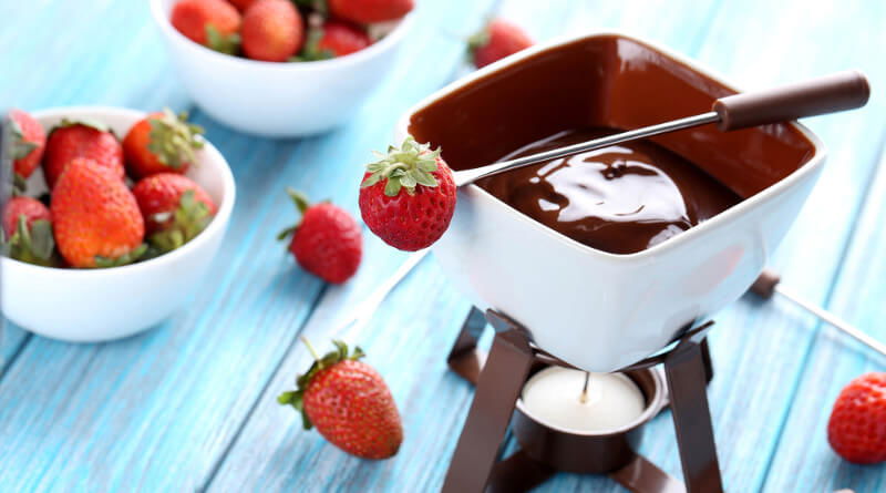 Čokoládové fondue