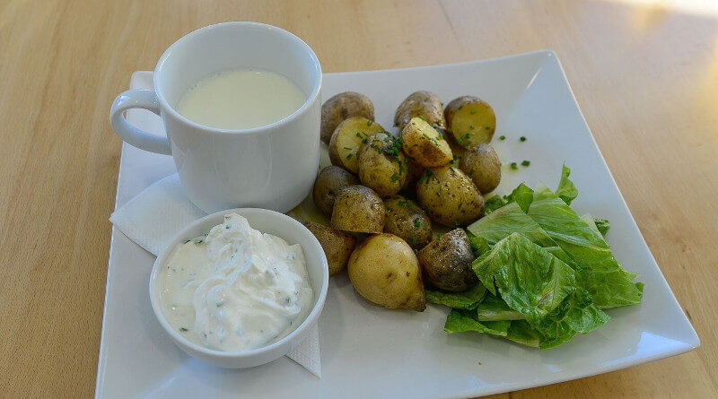 Brambory na loupačku