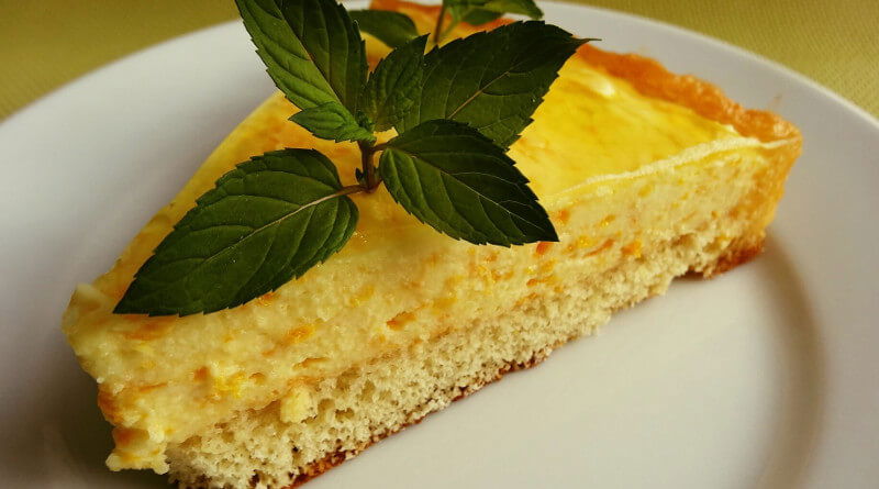 Třepací dort s mandarinkami